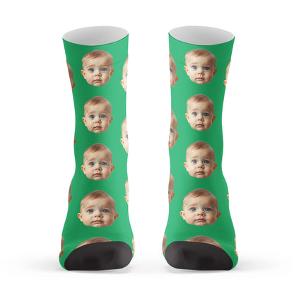 Custom Baby Face Socks