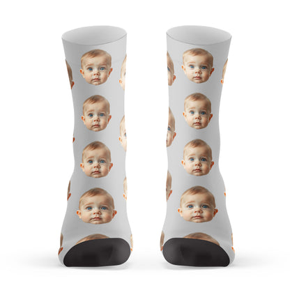 Custom Baby Face Socks