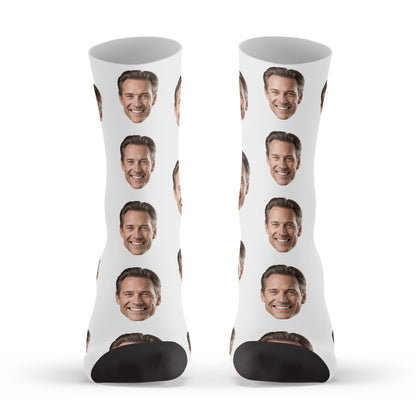 Custom Dad Face Socks